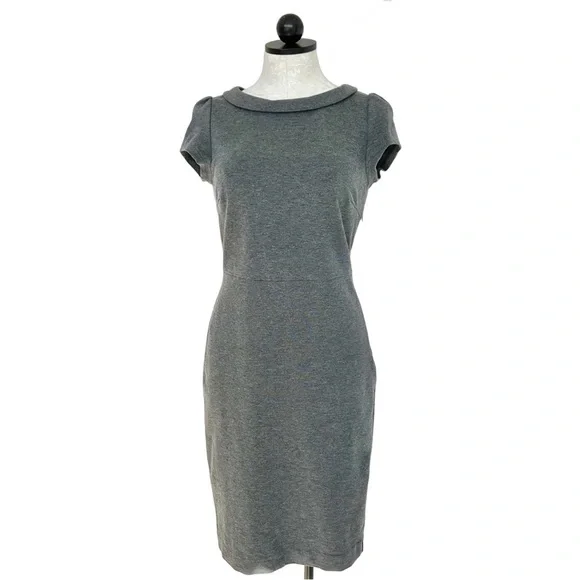 slim fit dress slacks Alexa Linen Maxi Shirt Dress-Grey Blue Chambray main image 1